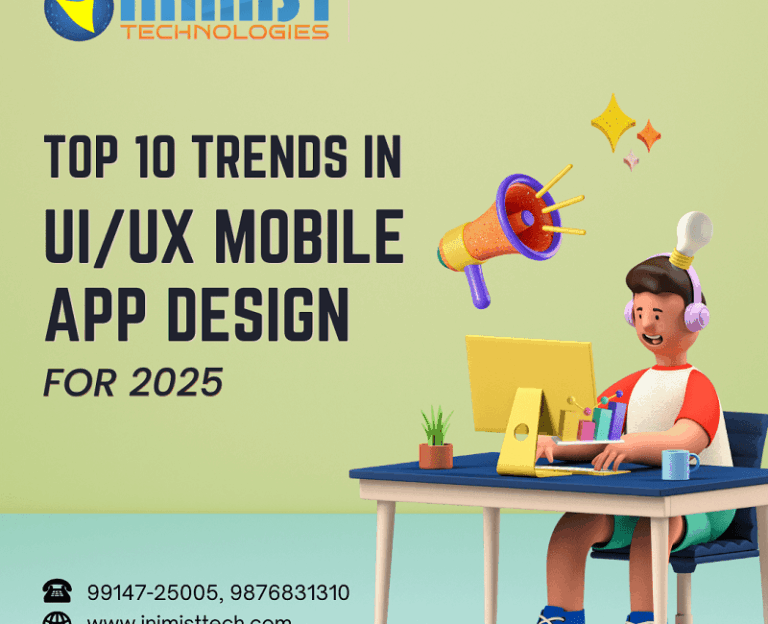 Top 10 trends in UI/UX mobile app design