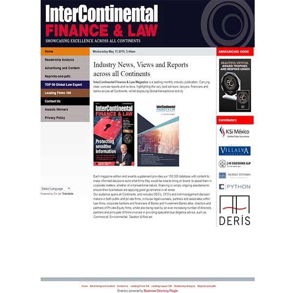 Intercontinental Finance