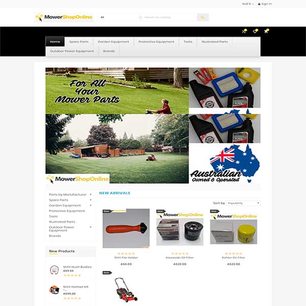 Mower Shop Online