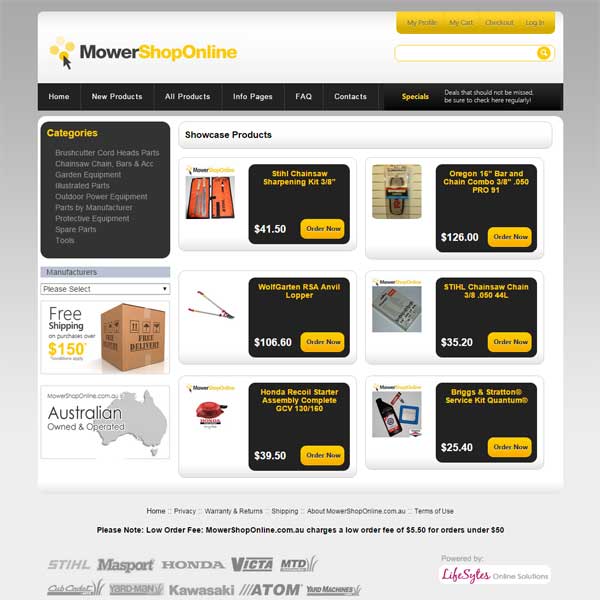 Mower Shop Online