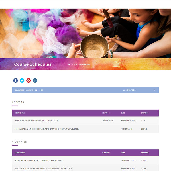 Rainbow Yoga Training