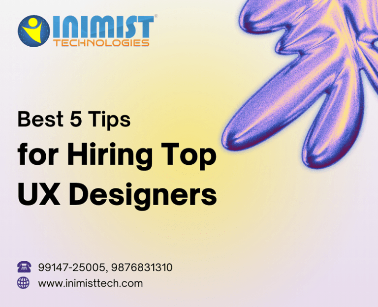 Best 5 tips for hiring top UX designer