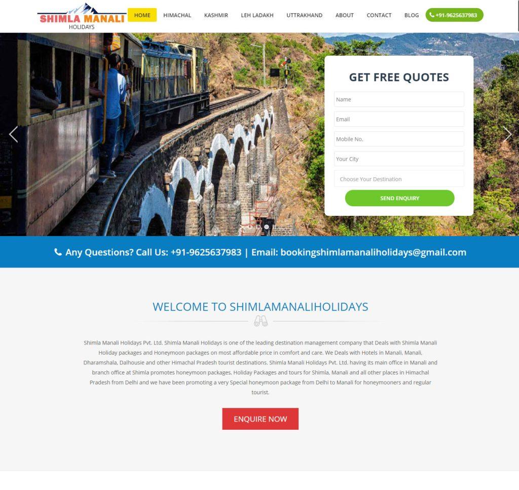 Shimla Manali Holidays